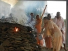 Gopiparanadhana Prabhu Cremation Ceremony